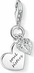THOMAS SABO Charm-Einh&auml;nger Charm-Anh&auml;nger SOUL SISTERS, mit imit. T&uuml;rkis,