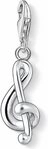 THOMAS SABO Charm-Einh&auml;nger Notenschl&uuml;ssel-Optik