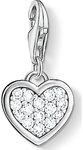 THOMAS SABO Charm-Einh&auml;nger 0967-051-14 Charm-Anh&auml;nger Glitzerherz...