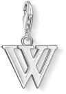 THOMAS SABO Charm-Einh&auml;nger 0197-001-12 Charm-Anh&auml;nger Buchstabe W...