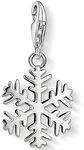 THOMAS SABO Charm-Einh&auml;nger Schneeflocke