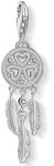 THOMAS SABO Charm-Einh&auml;nger Traumf&auml;nger Herzen, mit Zirkonia