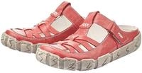 Rieker Clog Sabot, Sommerschuh, Schlappen, Hausschuh mit Ziern&auml;hten