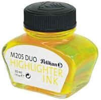 Pelikan F&uuml;llhalter Textmarkertinte gelb 30ml f&uuml;r F&uuml;llhalter M 205