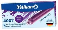 Pelikan F&uuml;llfederhalter Pelikan Gro&szlig;raum-Tintenpatronen 4001 GTP/5, violett