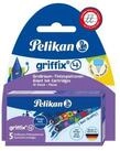 Pelikan Tintenpatronen Griffix&reg; 2 x 5 Gro&szlig;raum-Patronen K&ouml;nigsblau...