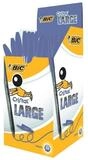 BIC Kugelschreiber Cristal Large, (50-tlg), Gro&szlig;pack, Strichst&auml;rke 0,6 mm