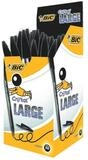 BIC Kugelschreiber Cristal Large, (50-tlg), Gro&szlig;pack, Strichst&auml;rke 0,6 mm
