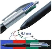 BIC Kugelschreibermine 4-Farben-Kugelschreiber 4 Colours GRIP PRO schwarz
