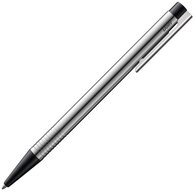 LAMY Druckkugelschreiber Kugelschreiber logo silber Schreibfarbe schwarz