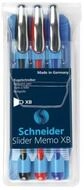 Schneider Permanentmarker Kugelschreiber Kugelschreiber Slider Memo XB...