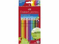 Faber-Castell Buntstift FABER-CASTELL Dreikant-Buntstifte Jumbo GRIP, 12er Etui