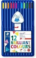 STAEDTLER Buntstift Buntstift ergosoft sortiert 3mm 12er-Etui 3eckig