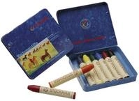 Stockmar Wachsmalstift Wachsmalstifte zitronengelb orange karminrot gr&uuml;n blau