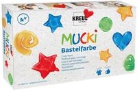 C. KREUL Bastelfarbe Mucki Bastelfarben-Set, Wasserbasis, Wasserverd&uuml;nnbar