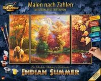 Schipper Malen nach Zahlen Meisterklasse Triptychon - Indian Summer, Made in...