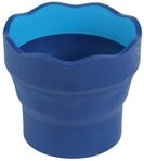 Faber-Castell Pinsel FABER-CASTELL 181510 Wasserbecher CLIC & GO - blau