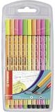 STABILO Fineliner -Point 88 Pen 68 neon Mixetui 10er