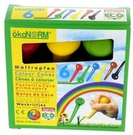 &Ouml;koNorm GmbH Wachsmalstift &ouml;koNorm Maltropfen, Kartonetui - 6 Farben