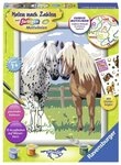 Ravensburger Malen nach Zahlen CreArt, Malen nach Zahlen Kinder - Gl&uuml;ckliche...