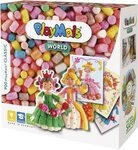 PlayMais Kreativset Playmais WORLD Princess Bastel-Set 900 Teile Vorlagen &
