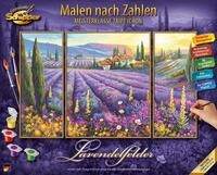 Schipper Malen nach Zahlen Meisterklasse Triptychon - Lavendelfelder, Made in...