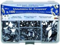 C. KREUL Stein KREUL Schmucksteine Set transparent 1000 St&uuml;ck Box