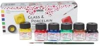 C. KREUL Bastelfarbe Glass & Porcelain Classic-Set, 6 Farben