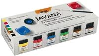 Kreul Textilfarbe Kreul Javana Stoffmalfarben Set 6 x 20 ml f&uuml;r