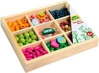 Lena&reg; Kreativset Holzperlen Holzkassette, mittel