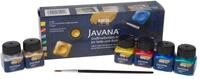 Kreul Stoffmalfarbe Textilmal-Set Javana Metallic helle/dunkle Stoffe,...