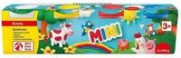 Eberhard Faber Knete Spielknete Basisfarben wei&szlig;, gelb, rot, blau - 4x 140g...