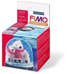 STAEDTLER Bastelnaturmaterial Fimo Schneekugel rund 90 mm