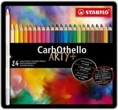 STABILO Kreidemarker STABILO CarbOthello Pastellkreidestift - 24er Metalletui