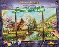 Schipper Malen nach Zahlen Meisterklasse Triptychon - L&auml;ndliche Idylle, Made in