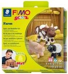 STAEDTLER Modelliermasse STAEDTLER FIMO kids 8034 Modelliermasse-Set - Farm - 4