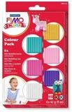 STAEDTLER Bastelfilz Glorex FIMO kids Colour Pack Girlie 6 x 42 g