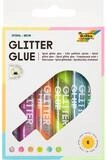Folia Max Bringmann KG Klebeband folia Glitter Glue Spiral Neon 6x10,5ml