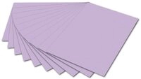 Folia Max Bringmann KG Bastelkartonpapier folia Fotokarton 300g/m&sup2; lila DIN A4...