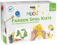 C. KREUL Fingerfarbe KREUL Fingerfarben MUCKi Farben Spiel Kiste Wir malen...