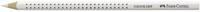 Faber-Castell Buntstift farbstift Grip 3 mm 17,5 cm Holz 01 wei&szlig;