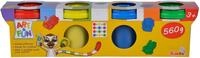 SIMBA Knete Spielzeug Kreativ Knete ART & FUN Softknete 4 x 140g Dose 106320642