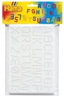 Hama B&uuml;gelperlen Hama Beutel mit 2 Midi-Stiftplatten, Buchstaben & Zahlen