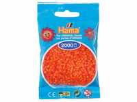 Hama Perlen Bügelperlen Hama Mini-Bügelperlen 2000 im Beutel orange