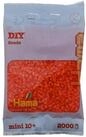 Hama B&uuml;gelperlen 2000 Mini B&uuml;gelperlen - Orange