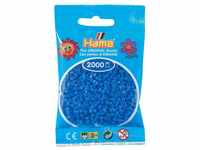 Hama Perlen Bügelperlen Hama Mini-Bügelperlen 2000 im Beutel hellblau