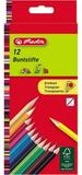 Herlitz Buntstift herlitz Dreikant-Buntstifte, 12er Karton-Etui