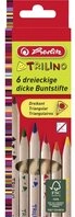 Herlitz Buntstift herlitz Dreikantbuntstifte Trilino 6 St&uuml;ck
