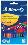 Pelikan Buntstift Pelikan Buntstifte dreieckig dick, 12er Set