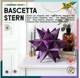 Folia Papierstern folia Bastelset Bascetta Stern &Oslash;30cm 115g/m&sup2; violett...